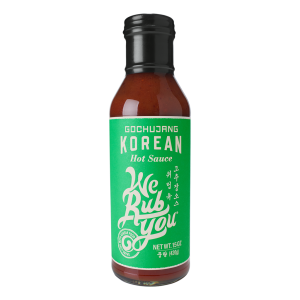 we rub you gochujang hot sauce