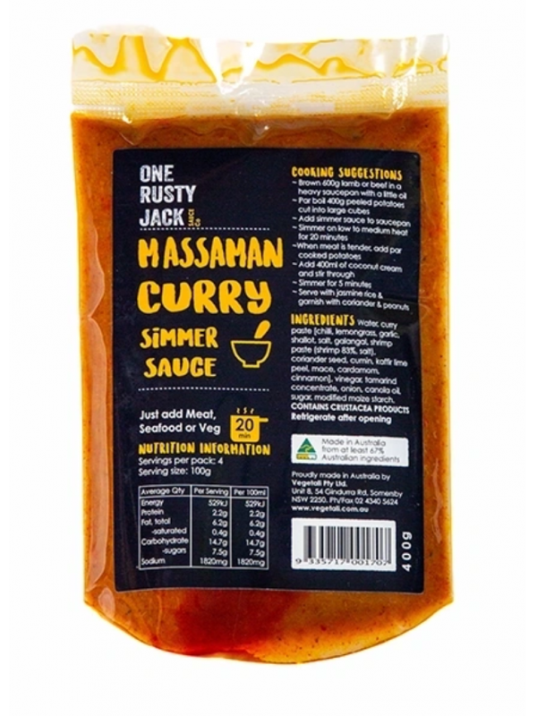 One Rusty Jack Massaman Curry Sauce